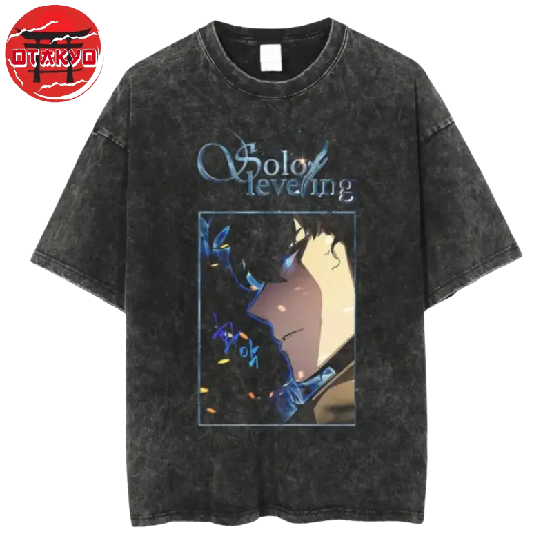 T-Shirt Oversize Shadow Monarch - Solo Leveling™