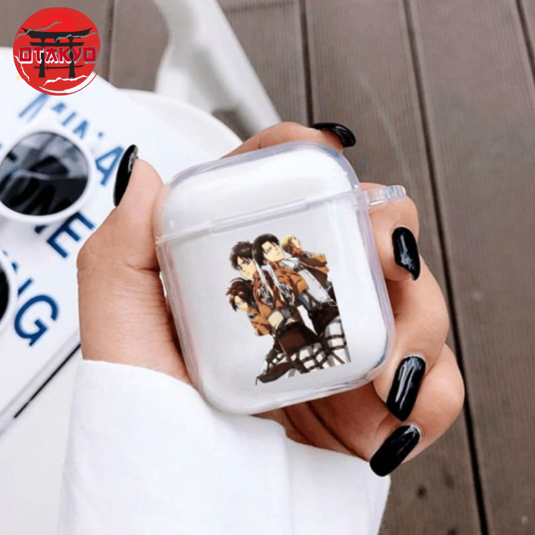 AirPods Case Levi, Eren and Hange - Attack on Titan™