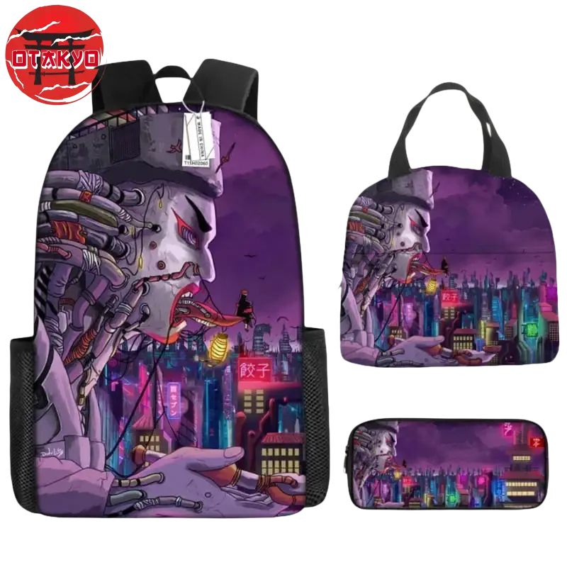 Backpack with Pencil Case and Lunch Bag - Naruto Shippuden™