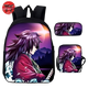 Backpack with Pencil Case and Messenger Bag Giyu Tomioka - Demon Slayer™