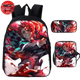 Backpack with Pencil Case and Satchel Breathing of the Sun - Demon Slayer™
