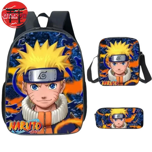 Backpack with Pencil Case and Satchel Naruto Genin - Naruto Shippuden™