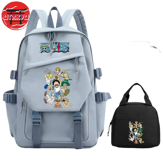 Backpack with Pencil Case and Shoulder Bag Baby Mugiwara - One Piece™