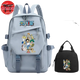 Backpack with Pencil Case and Shoulder Bag Baby Mugiwara - One Piece™