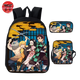 Backpack with Pencil Case and Shoulder Bag Demon Slayer™ - Demon Slayer™
