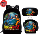 Backpack with Pencil Case and Shoulder Bag Goku vs Beerus - Dragon Ball Z™