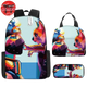 Backpack with Pencil Case and Shoulder Bag Kakashi x Kurama Pop Art - Naruto Shippuden™