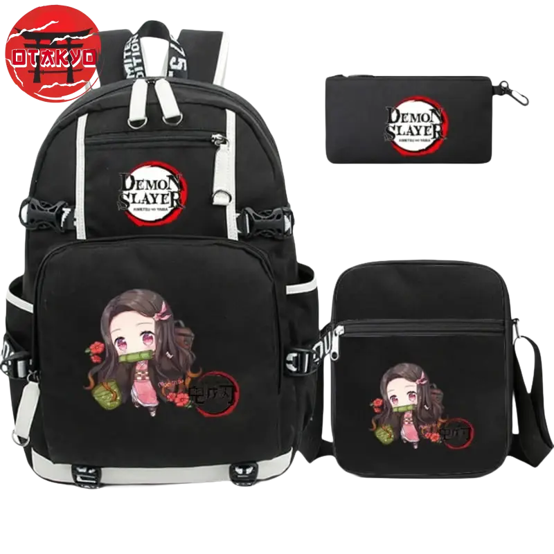 Backpack with Pencil Case and Shoulder Bag Kamado Nezuko - Demon Slayer™