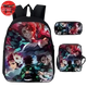 Backpack with Pencil Case and Shoulder Bag Kamado Tanjiro - Demon Slayer™