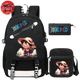 Backpack with Pencil Case and Shoulder Bag Luffy Kawaii - One Piece™