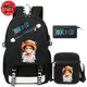 Backpack with Pencil Case and Shoulder Bag Luffy - One Piece™