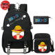 Backpack with Pencil Case and Shoulder Bag Luffy Straw Hat - One Piece™