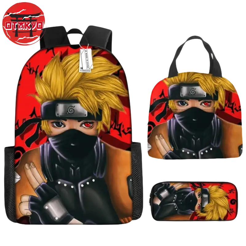 Backpack with Pencil Case and Shoulder Bag Naruto Fusion - Naruto Shippuden™