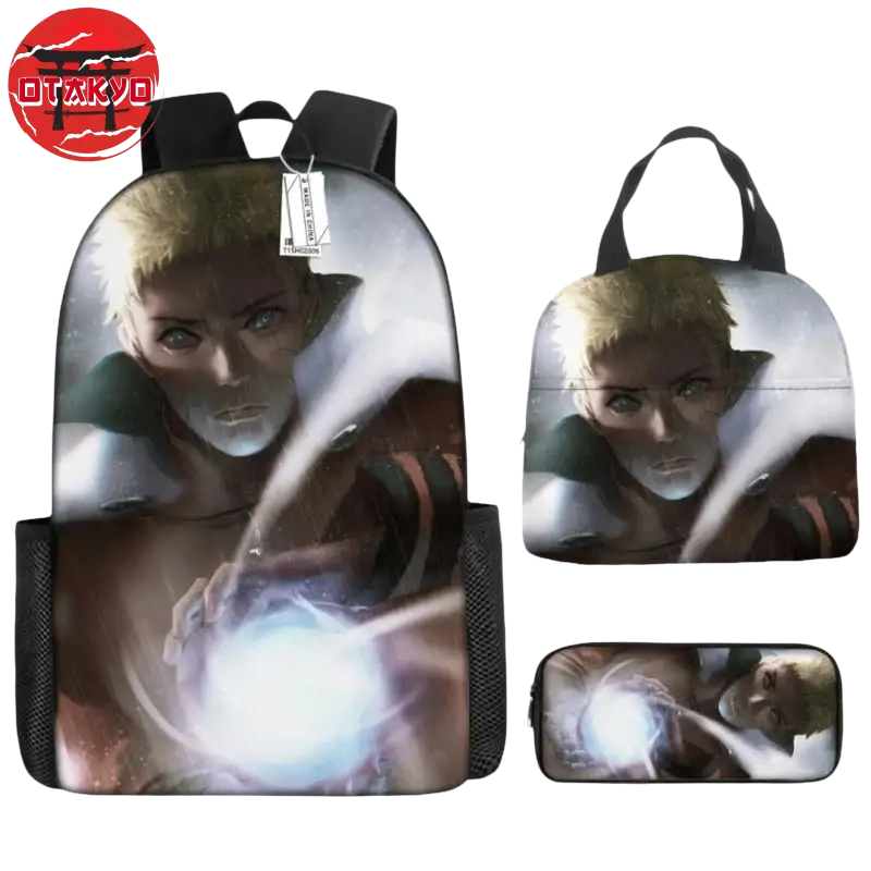 Backpack with Pencil Case and Shoulder Bag Naruto Hokage - Naruto Shippuden™