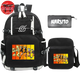 Backpack with Pencil Case and Shoulder Bag Naruto Uzumaki - Naruto Shippuden™