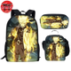 Backpack with Pencil Case and Shoulder Bag Rikudo Sennin - Naruto Shippuden™