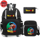 Backpack with Pencil Case and Shoulder Bag Son Goku DBS - Dragon Ball Z™