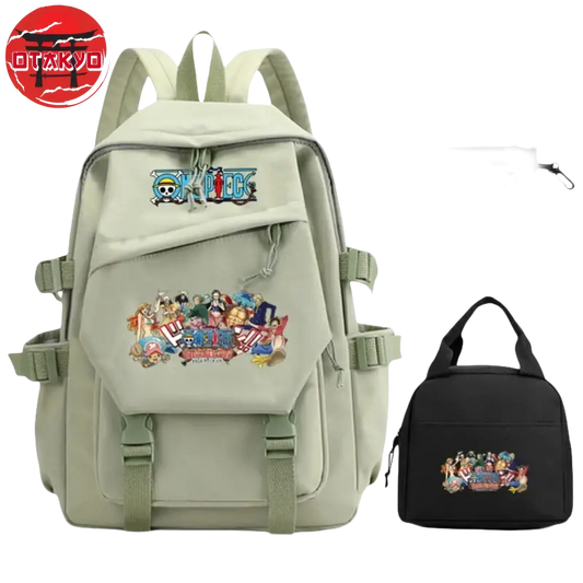Backpack with Pencil Case and Shoulder Bag Straw Hat Crew - One Piece™