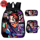 Backpack with Pencil Case and Shoulder Bag Tanjiro Kamado - Demon Slayer™