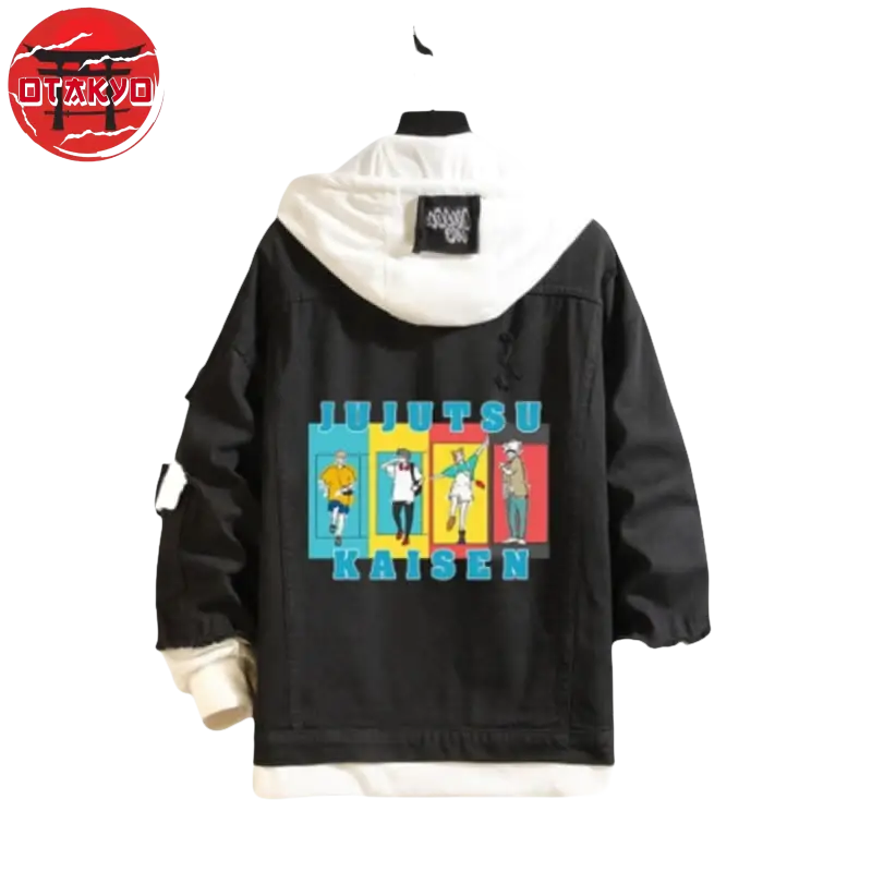 Black Denim Jacket JJK - Jujutsu Kaisen™