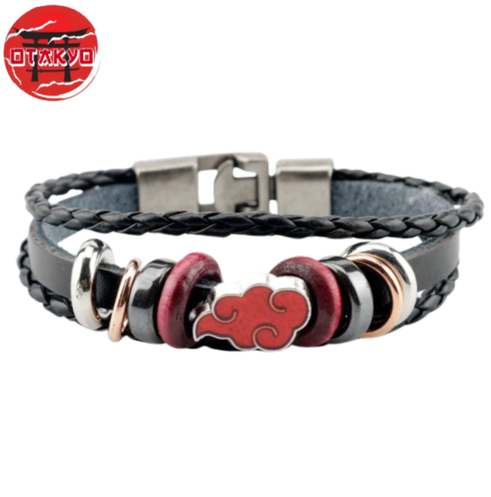 Bracelet Akatsuki "Red Cloud" - Naruto Shippuden™