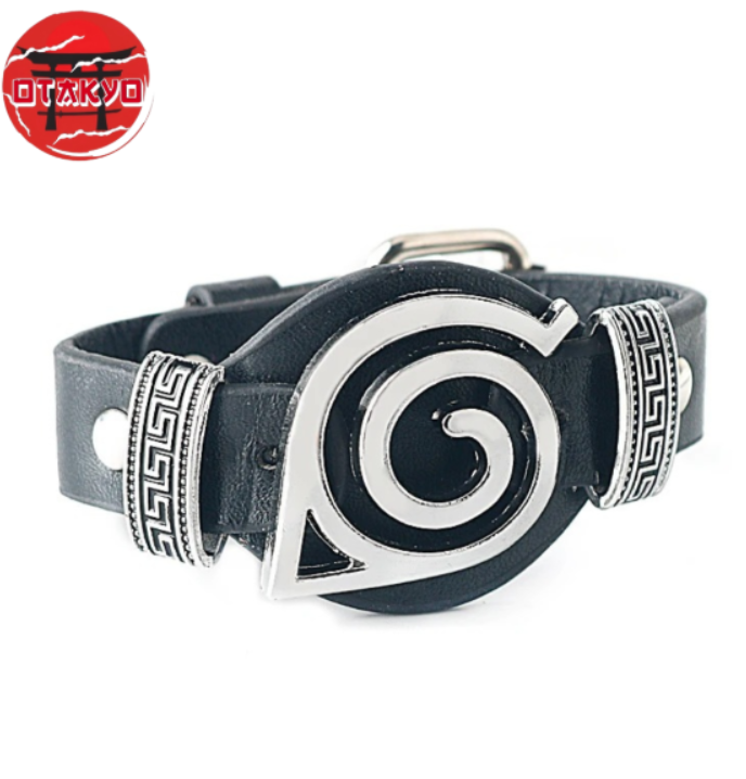 Bracelet Konoha "Village Hidden Leaf Emblem" - Naruto Shippuden™
