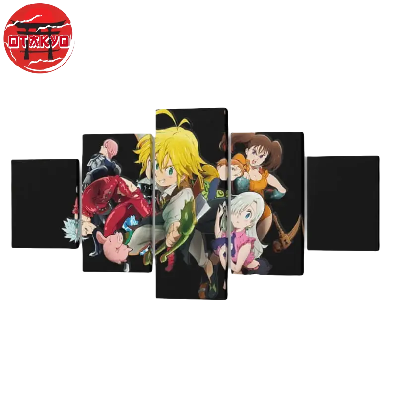 Canvas "7 Deadly Sins" - Nanatsu no Taizai™