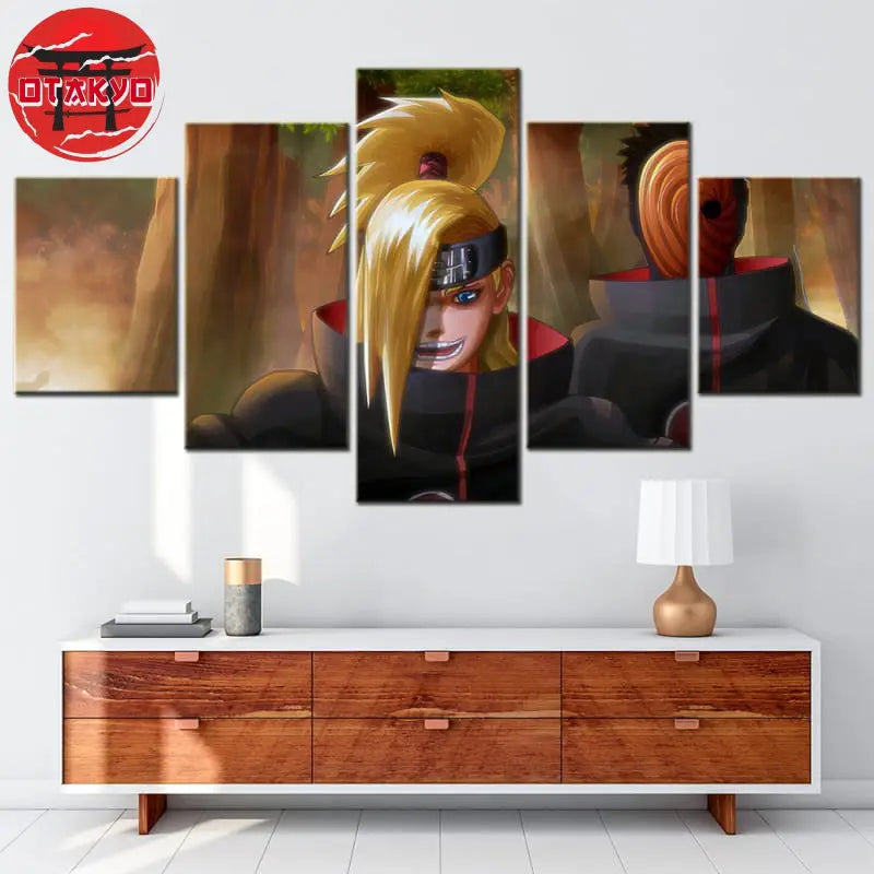 Canvas Deidara & Tobi - Naruto Shippuden™