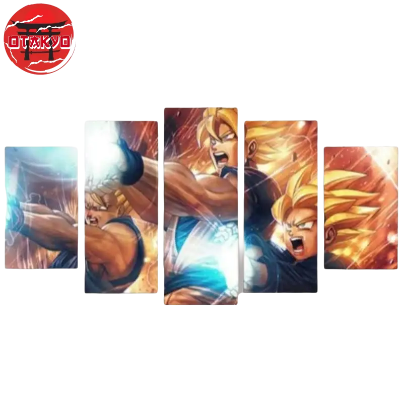 Canvas Father-Son Kamehameha - Dragon Ball Z™