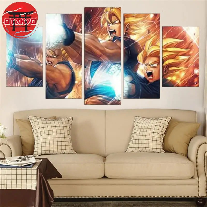 Canvas Father-Son Kamehameha - Dragon Ball Z™
