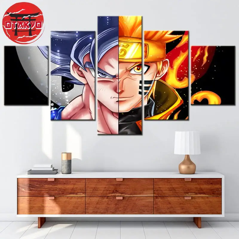 Canvas Goku x Naruto - Naruto Shippuden™