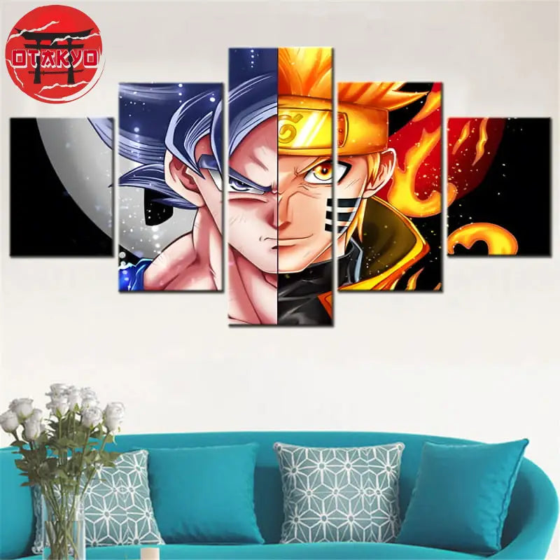 Canvas Goku x Naruto - Naruto Shippuden™