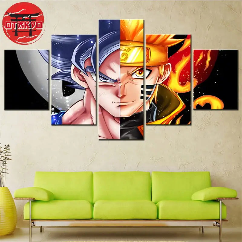 Canvas Goku x Naruto - Naruto Shippuden™