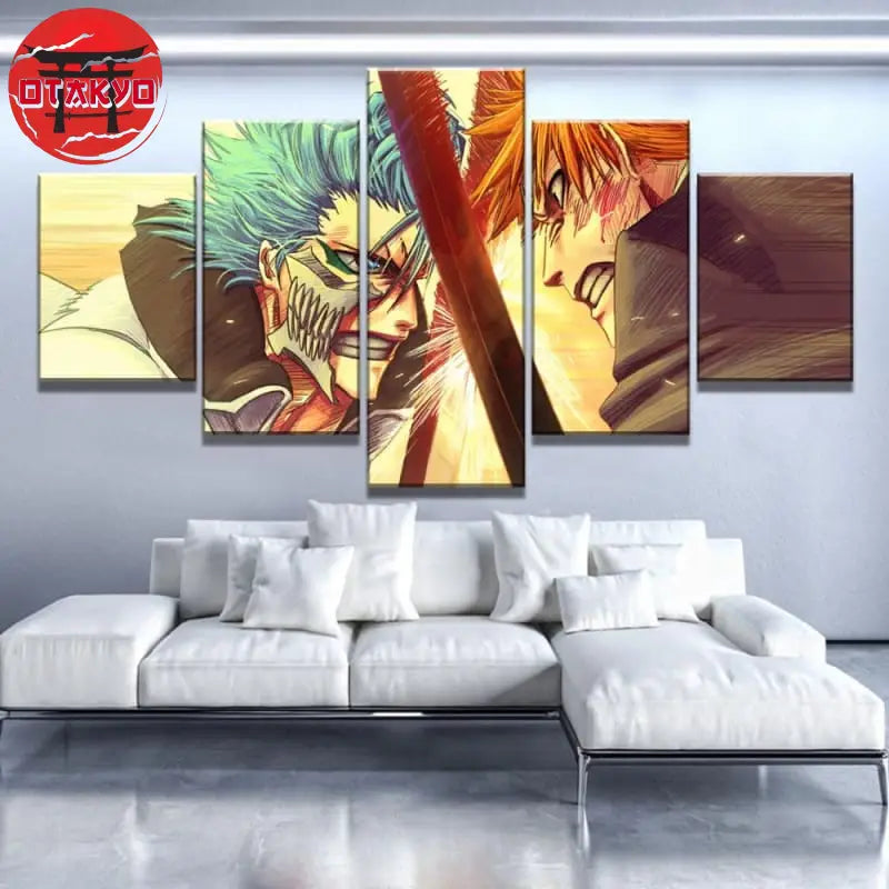 Canvas Ichigo vs Grimmjow - Bleach™