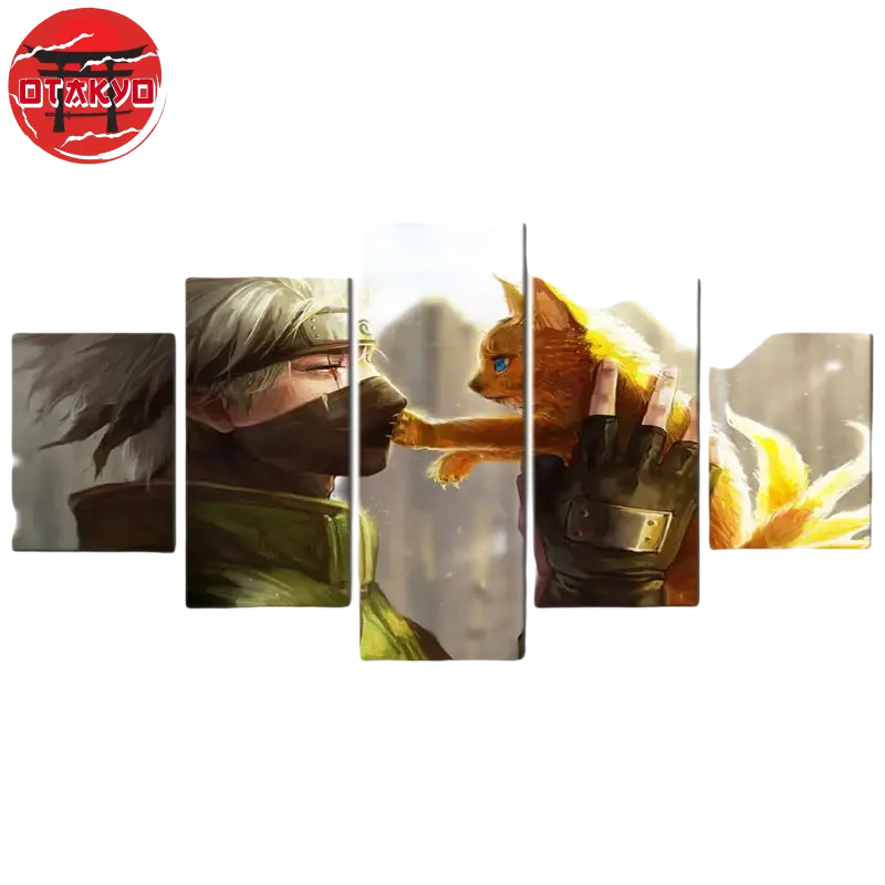 Canvas Kakashi & Kurama - Naruto Shippuden™
