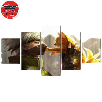 Canvas Kakashi & Kurama - Naruto Shippuden™