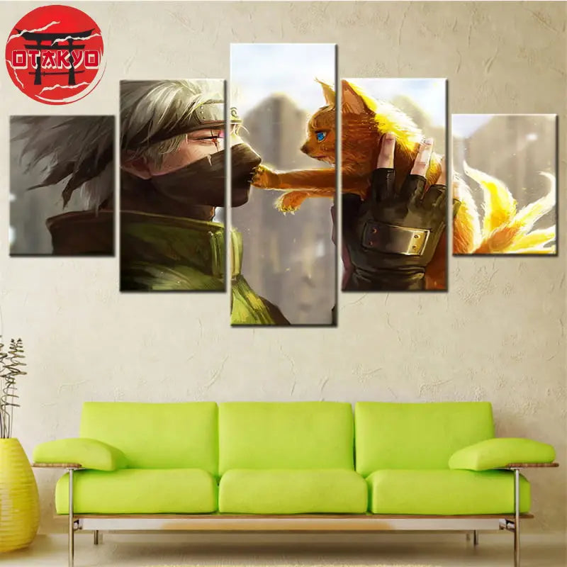 Canvas Kakashi & Kurama - Naruto Shippuden™
