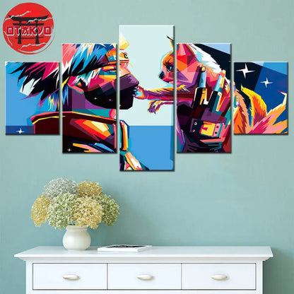 Canvas Kakashi x Kurama Pop Art - Naruto Shippuden™