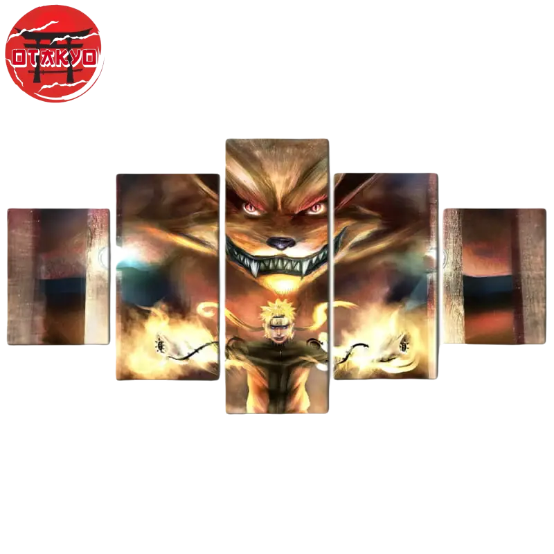 Canvas Naruto & Kurama - Naruto Shippuden™