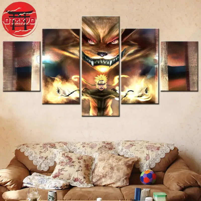 Canvas Naruto & Kurama - Naruto Shippuden™