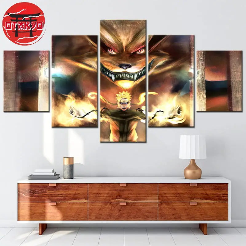 Canvas Naruto & Kurama - Naruto Shippuden™