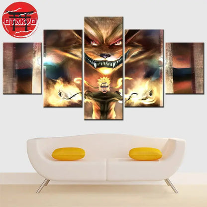 Canvas Naruto & Kurama - Naruto Shippuden™