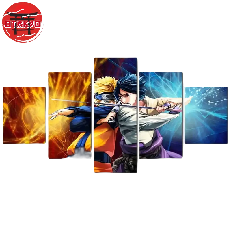 Canvas Naruto and Sasuke Battle - Naruto Shippuden™