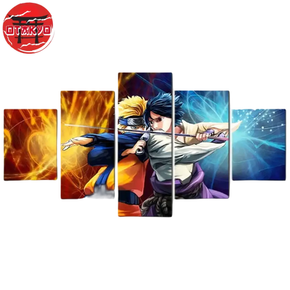 Canvas Naruto and Sasuke Battle - Naruto Shippuden™