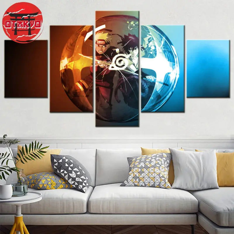 Canvas Naruto & Sasuke The Clash of the Chosen - Naruto Shippuden™