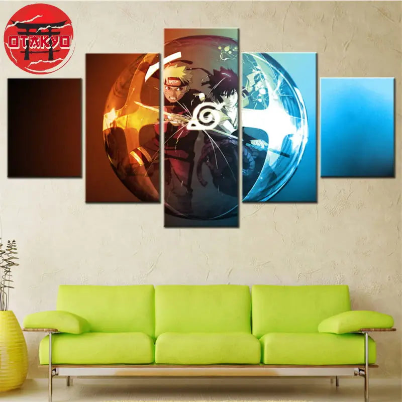 Canvas Naruto & Sasuke The Clash of the Chosen - Naruto Shippuden™
