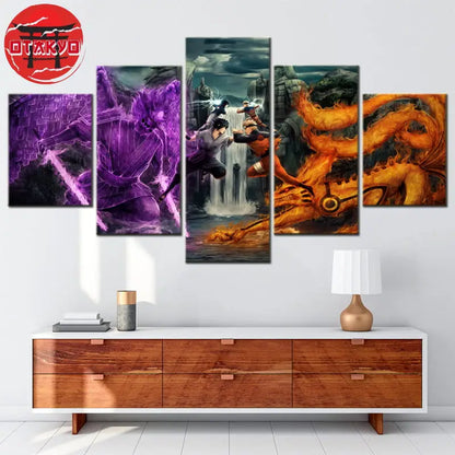 Canvas Naruto vs Sasuke Valley of the End - Naruto Shippuden™
