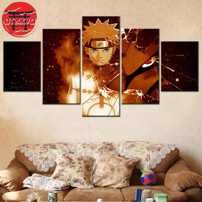 Canvas Naruto x Kurama - Naruto Shippuden™