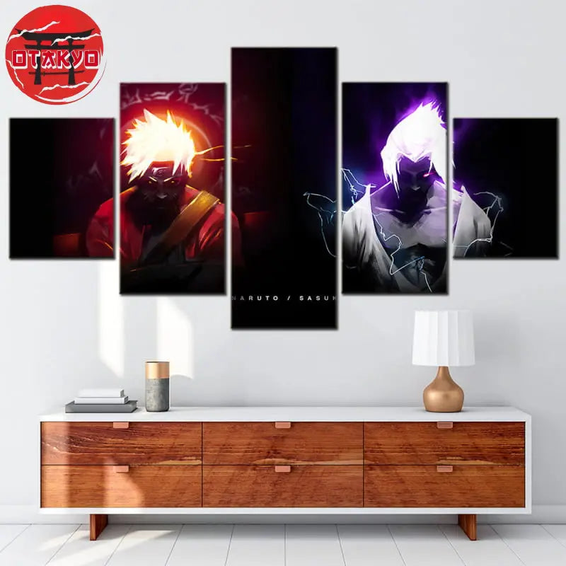 Canvas Naruto x Sasuke Eternal Rivals - Naruto Shippuden™