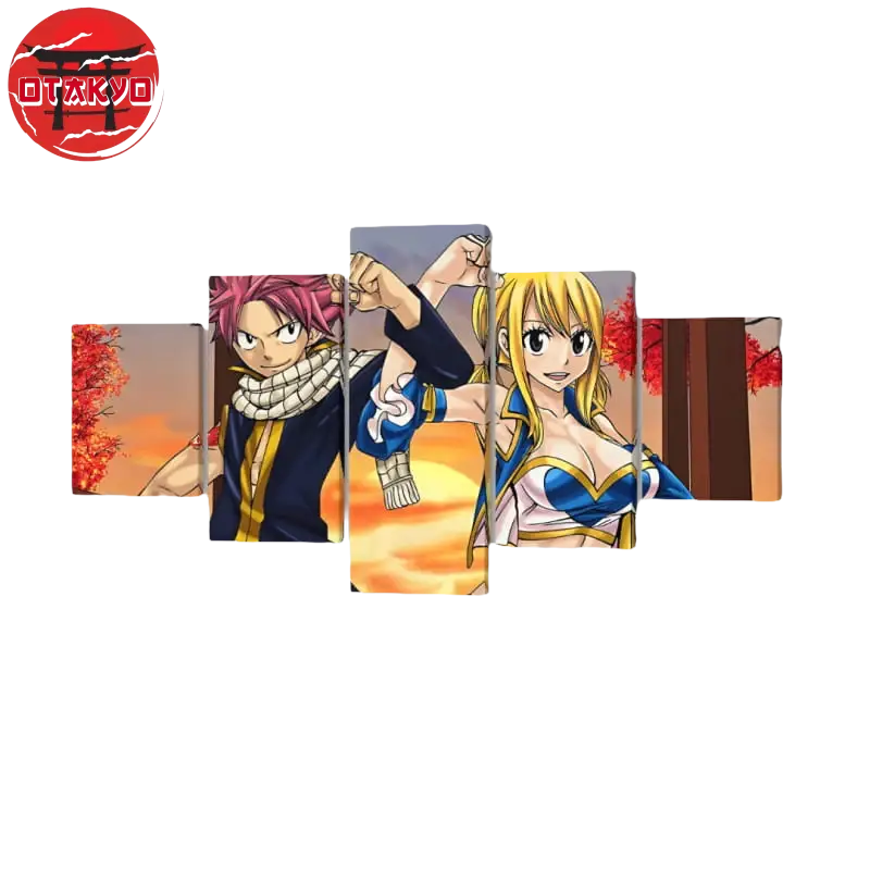 Canvas Natsu x Lucy - Fairy Tail™
